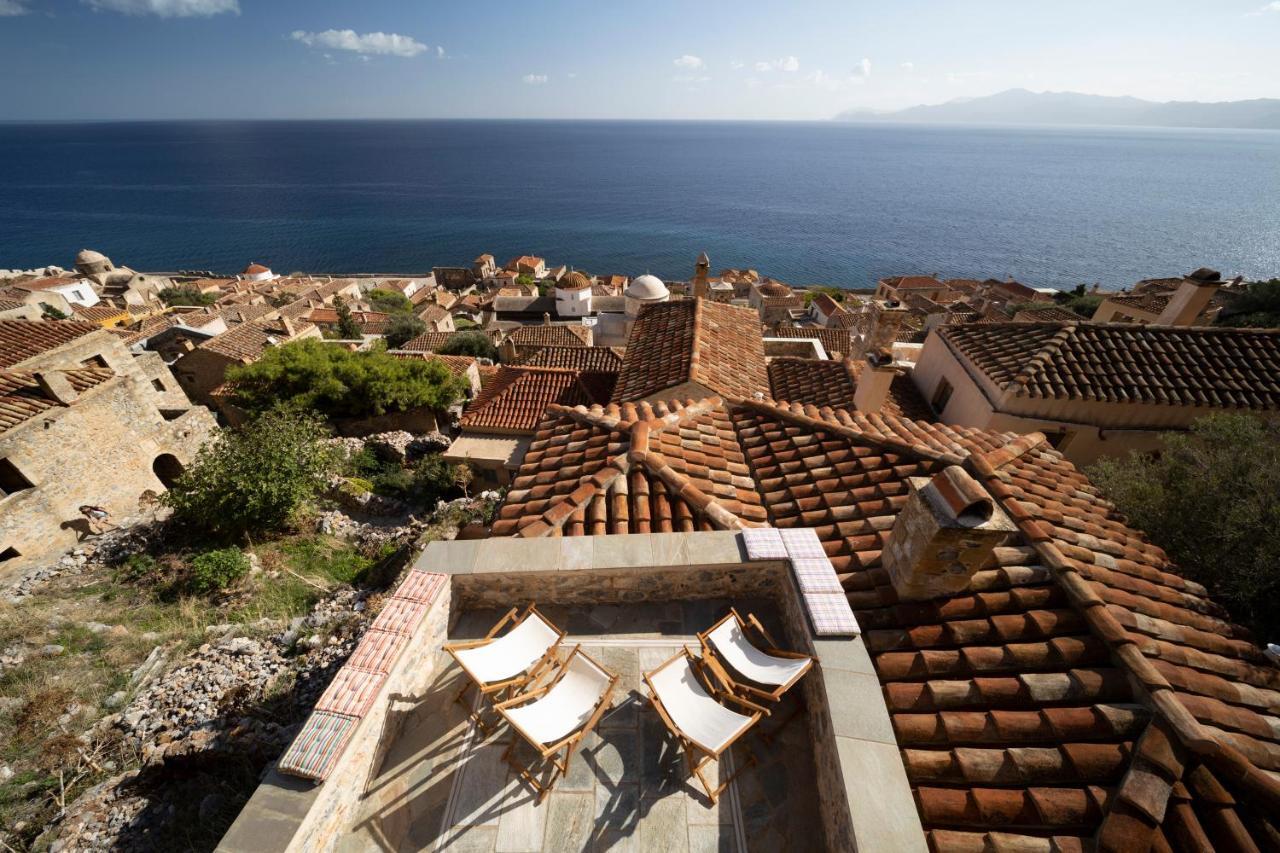 Vila Victoria'S House In Monemvasia Castle Exteriér fotografie